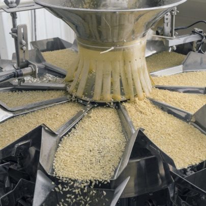 food and beverage manufacturing in a grain sorting plant