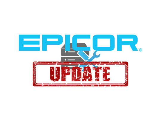 an image depicting a software update for epicor erp 10.2.400