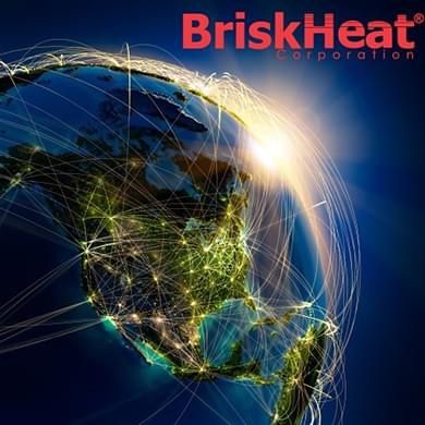 an image of the briskheat logo