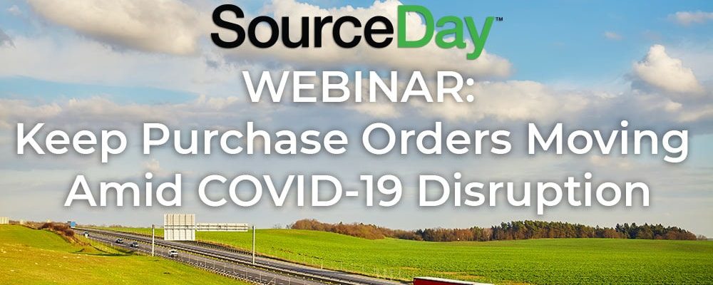 an image of webinar sourceday covid-19 supply chain disruption