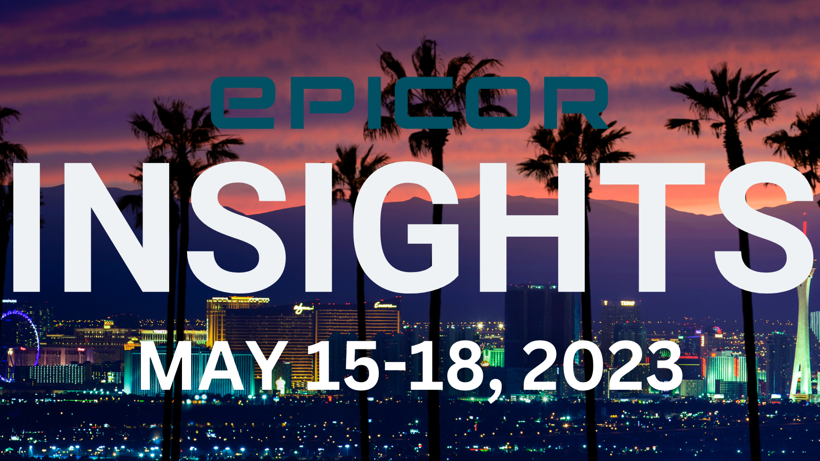 Epicor Insights Vegas 2024 Conference Ginni Justine